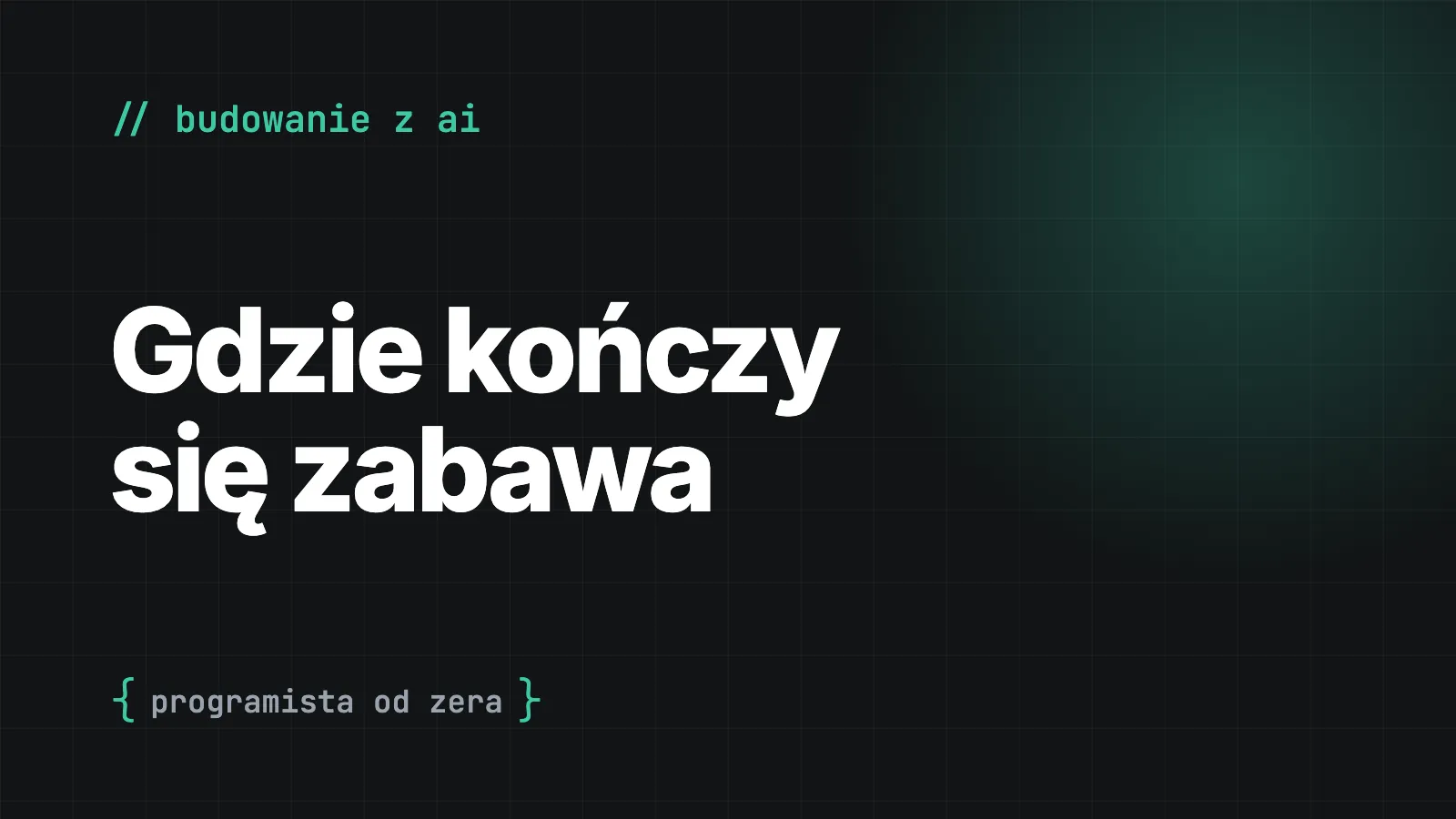 Vibe coding w firmie: gdzie kończy się zabawa, a zaczyna inżynieria